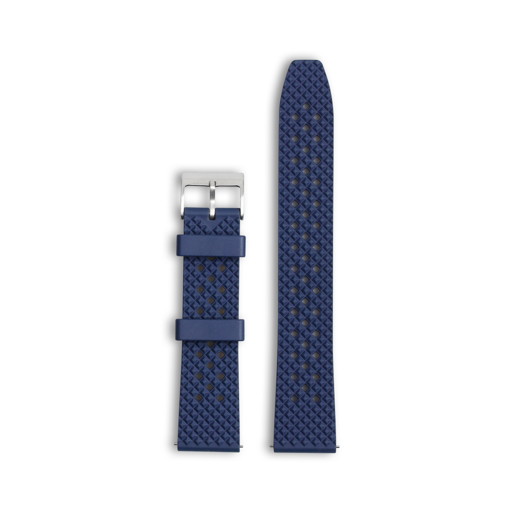 ZOVNE Premium FKM Fluorine Rubber Watch Band for Seiko Citizen Watches with High Quality in 20mm 22mm