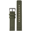 ZOVNE- 7 Colors 2 Piece of Canvas Watch Strap Cotton Watch Band with Embroidery Hole Quick Release Spring Bar in 20mm 22mm