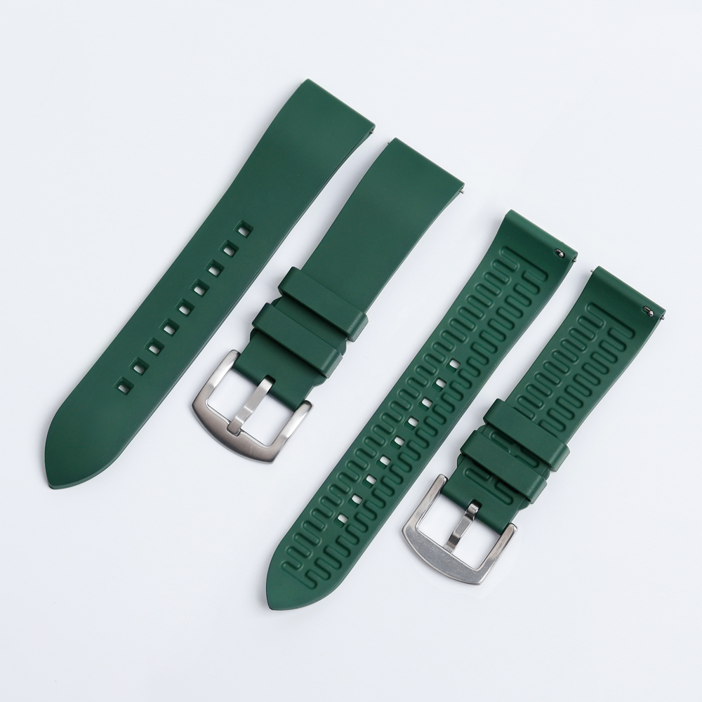 ZOVNE Watch Band Store Fluorine Rubber Replacement Watch Straps for Watch Brands with High Quality 20mm 22mm