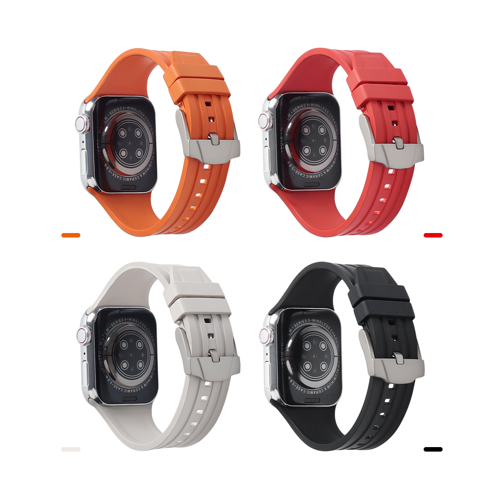 Newest Replacement Apple Watch FKM Rubber Material in 20mm 22mm ZOVNE Store
