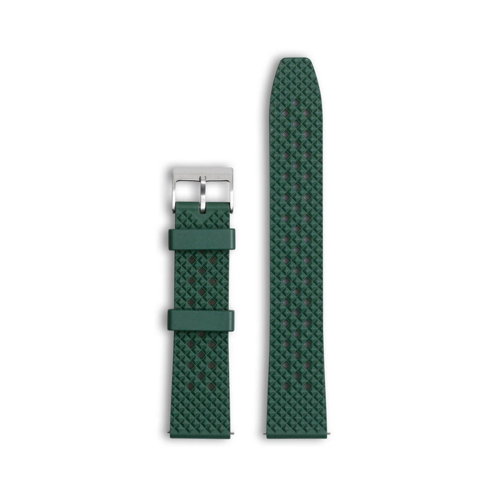 ZOVNE Premium FKM Fluorine Rubber Watch Band for Seiko Citizen Watches with High Quality in 20mm 22mm