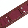 Handmade Vintage style Cuff&Cund Leather canvas watch strap for men in 20mm 22mm from ZOVNE