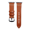 ZOVNE Handmade Leather Apple Watch Band with High Quality in 22mm 24mm
