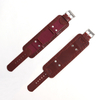 Handmade Vintage style Cuff&Cund Leather canvas watch strap for men in 20mm 22mm from ZOVNE