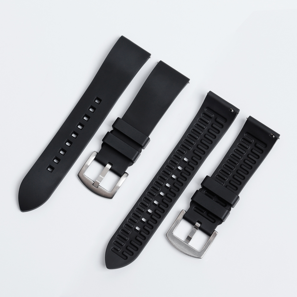 ZOVNE Watch Band Store Fluorine Rubber Replacement Watch Straps for Watch Brands with High Quality 20mm 22mm