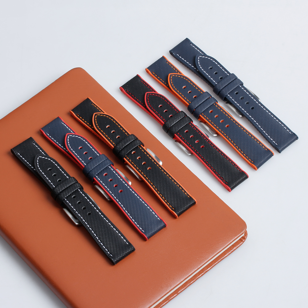 FKM sailcloth watch bands