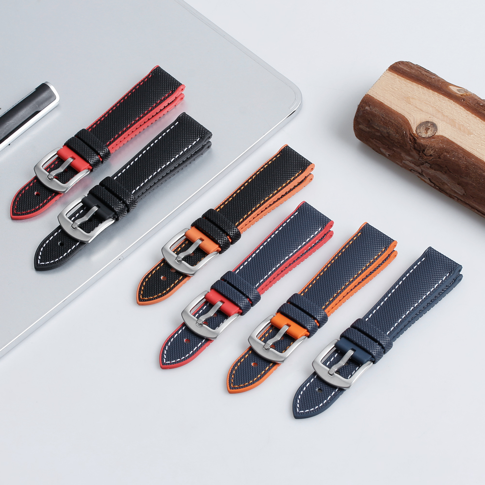 ZOVNE Watch Strap Store Replacement Watch Band for Men FKM Rubber Watch Bands in 20mm 22mm
