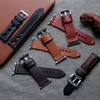 ZOVNE Handmade Leather Apple Watch Band with High Quality in 22mm 24mm