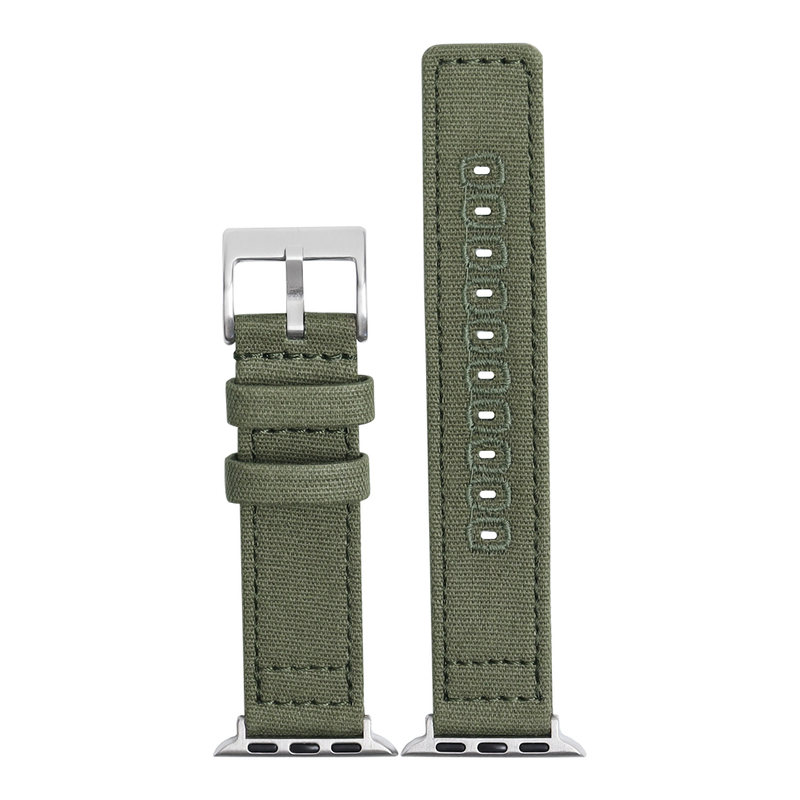 Suitable for Apple Watches Canvas Watch Strap Apple Series 9/8/7/6 44mm 45mm 49mm From ZOVNE