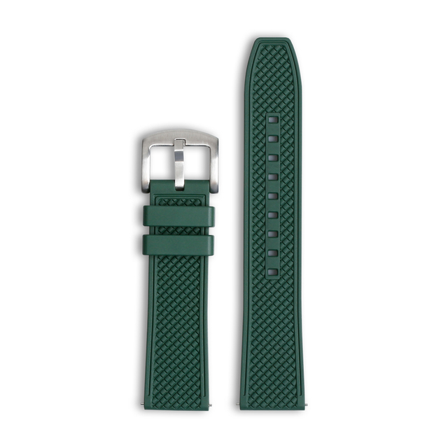 ZOVNE Hot Sell Fluorine Rubber Watch Straps for Rolex OMEGA Watches Brands with High Quality in 18mm 20mm 22mm