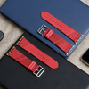ZOVNE- Hermes&Apple 2 Piece of Nylon Apple Watch Band with Spring Bar Adapter Nylon Keeper From China