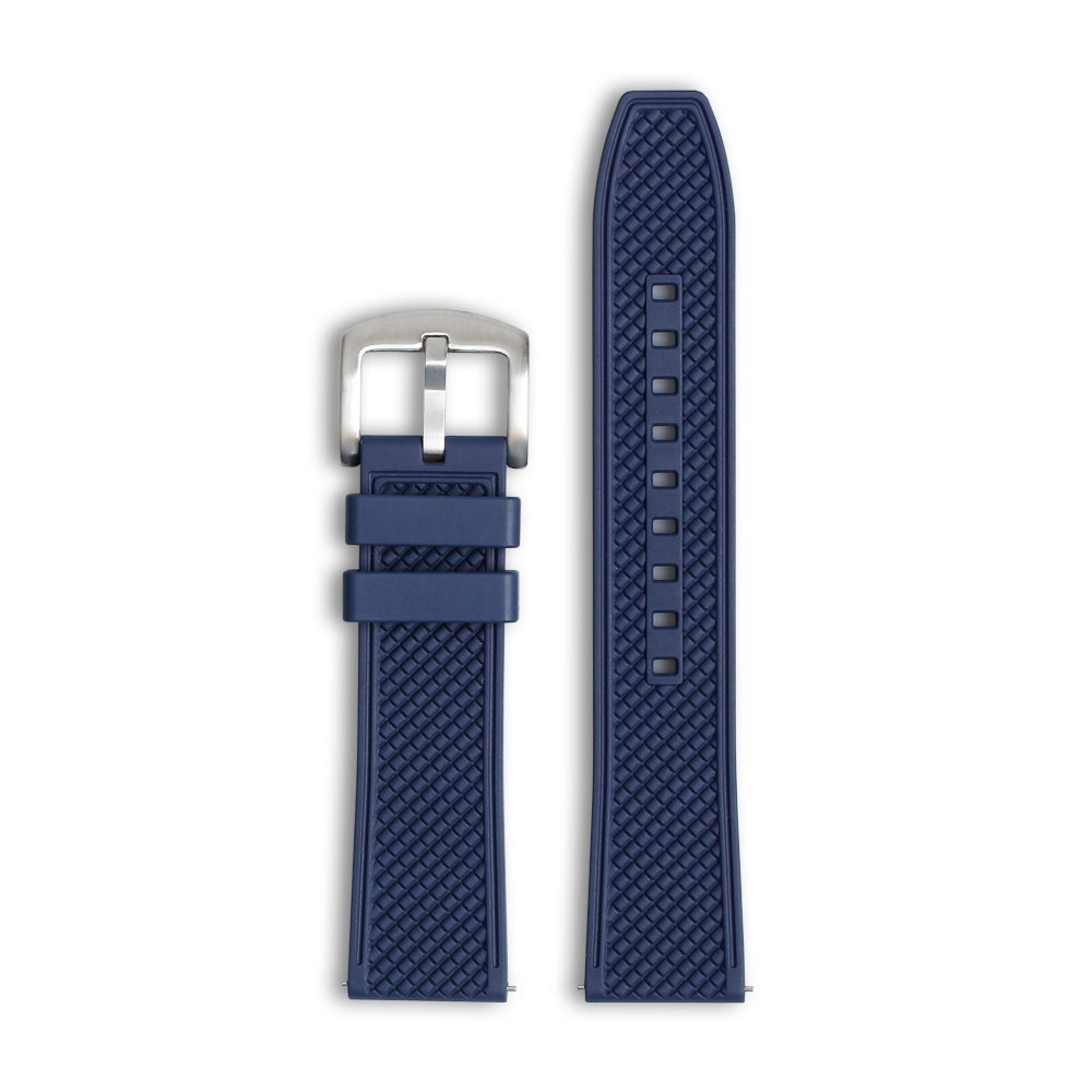 ZOVNE Hot Sell Fluorine Rubber Watch Straps for Rolex OMEGA Watches Brands with High Quality in 18mm 20mm 22mm