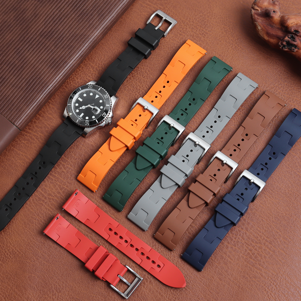 Hermes FKM watch strap