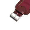 Handmade Vintage style Cuff&Cund Leather canvas watch strap for men in 20mm 22mm from ZOVNE